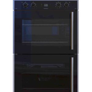 Defy 80l Gourmet Multifunction Double Oven - Black