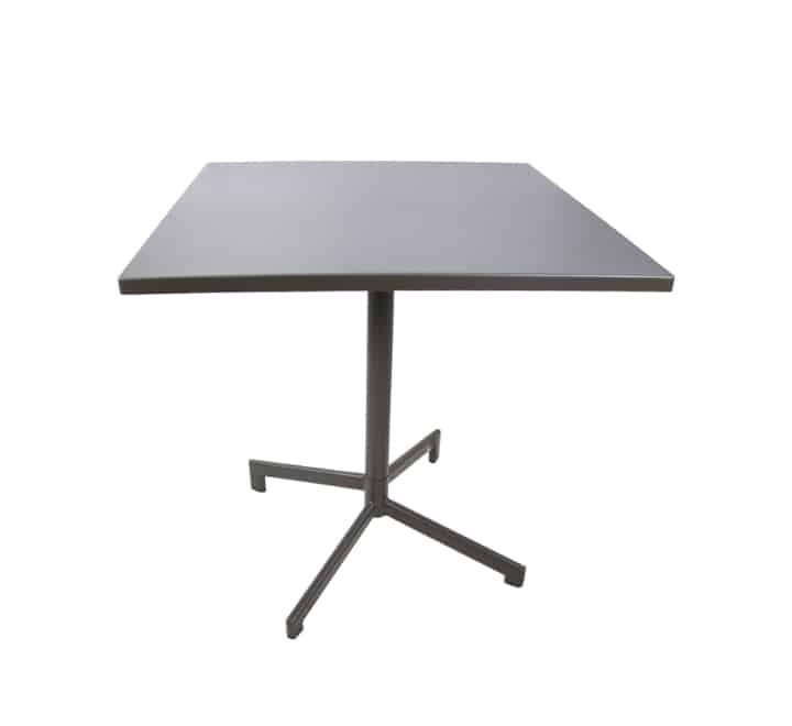 Buy Square Steel Cafe Table 70cm Online South Africa - Global Links SA