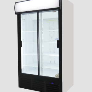 Double Sliding Door Beverage Cooler – ES1140 (764L) - COMMERCIAL FRIDGE & FREEZER