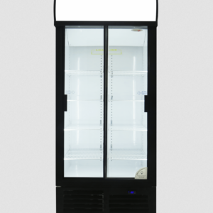 Double Sliding Glass Door Beverage Cooler – 580L (ES890) - COMMERCIAL FRIDGE & FREEZER
